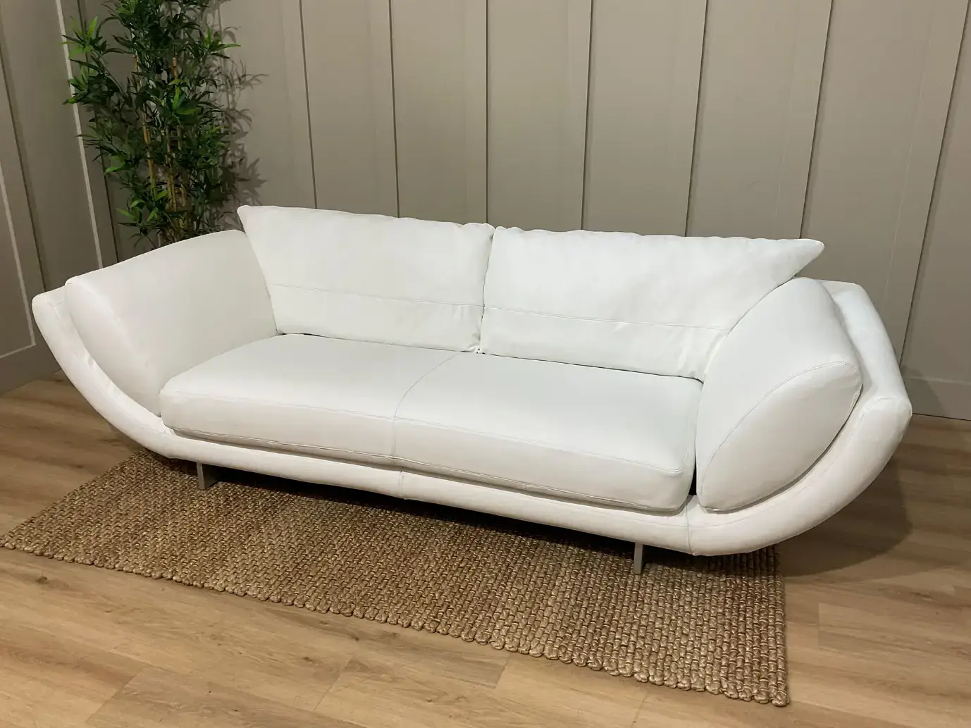 leather sofa