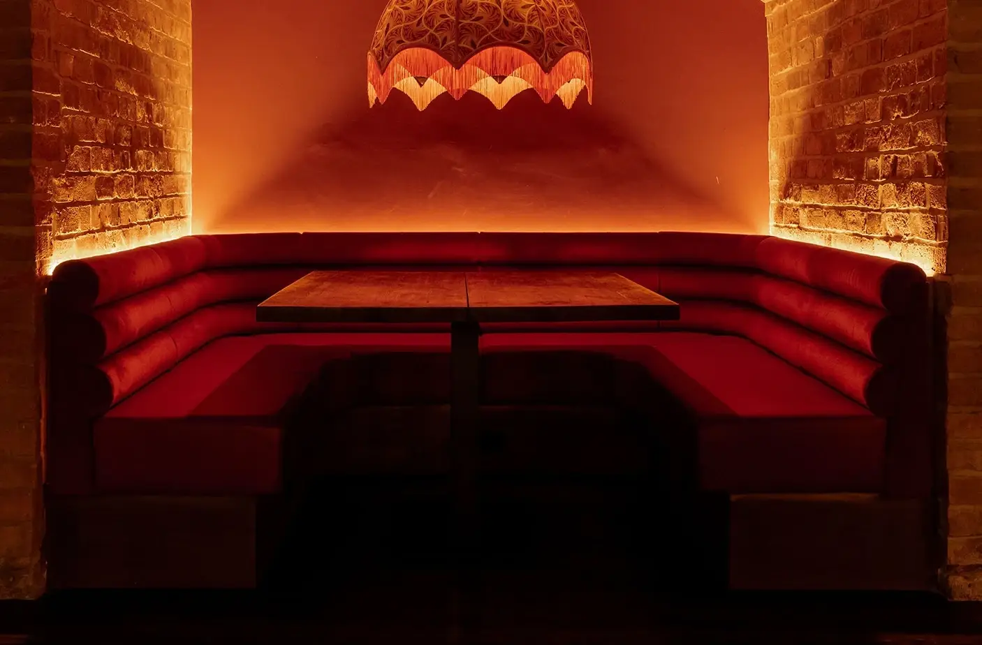 Banquette Seating Hush Club 1