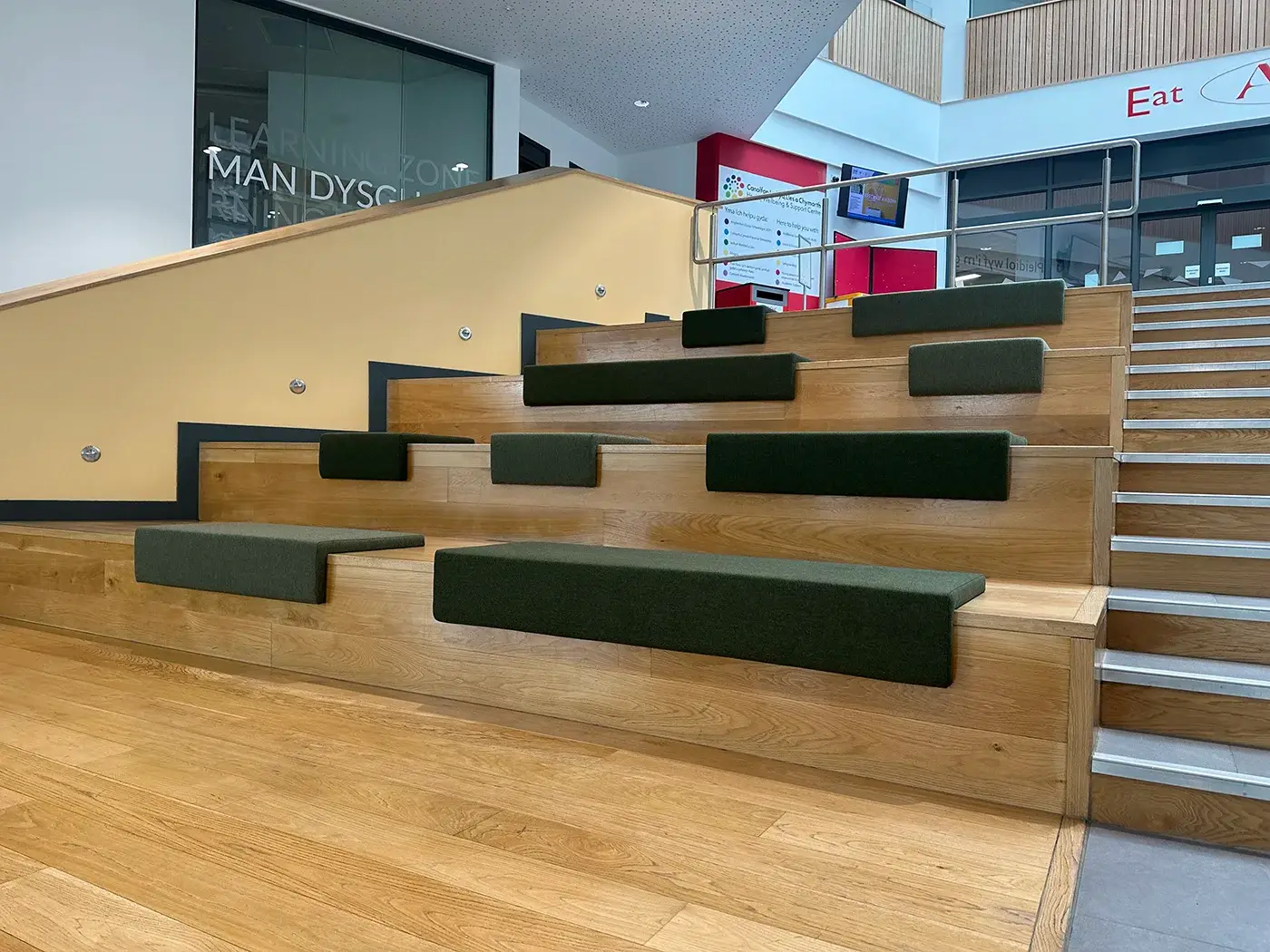 Bespoke Upholstered College Seating 2