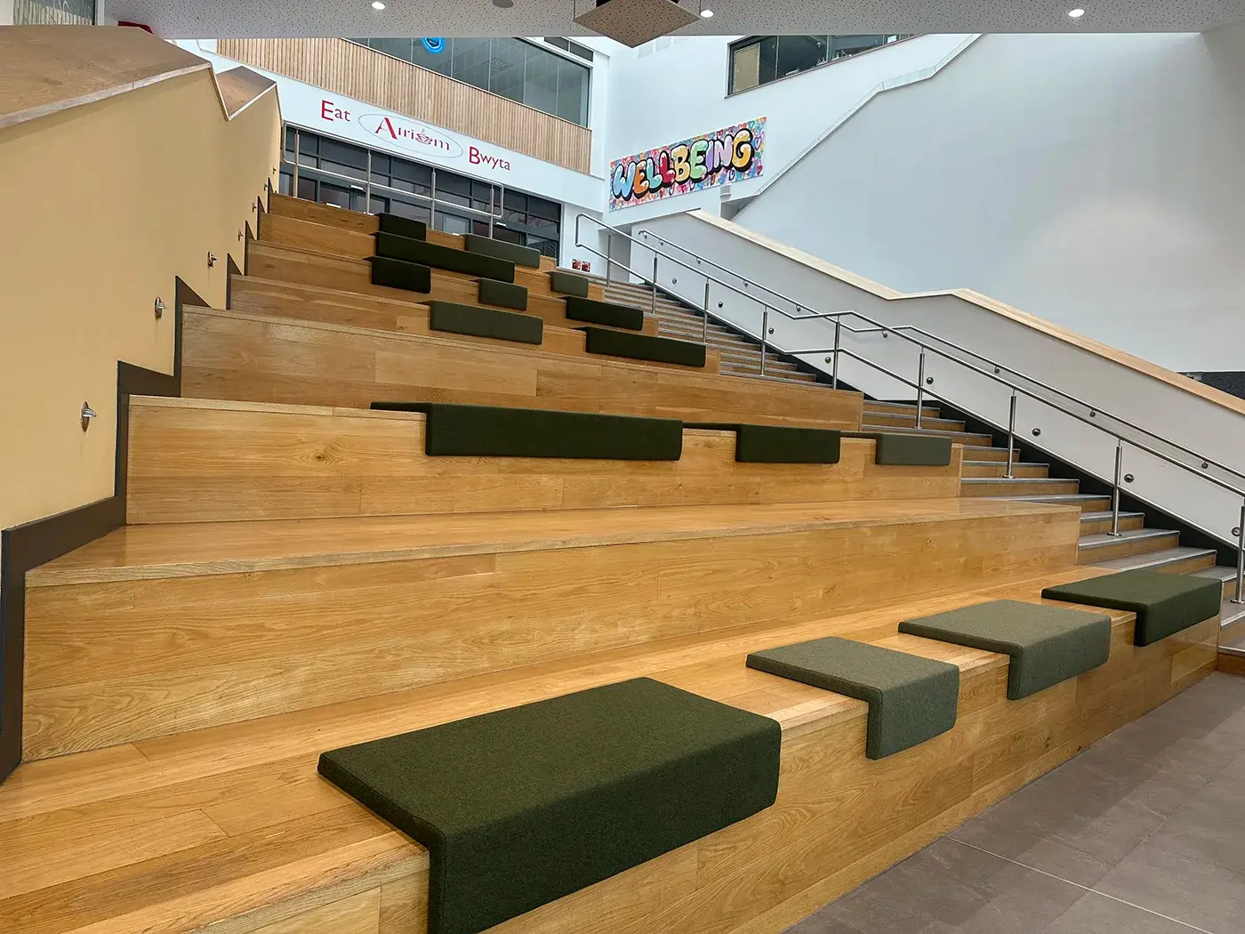 Bespoke Upholstered College Seating 4