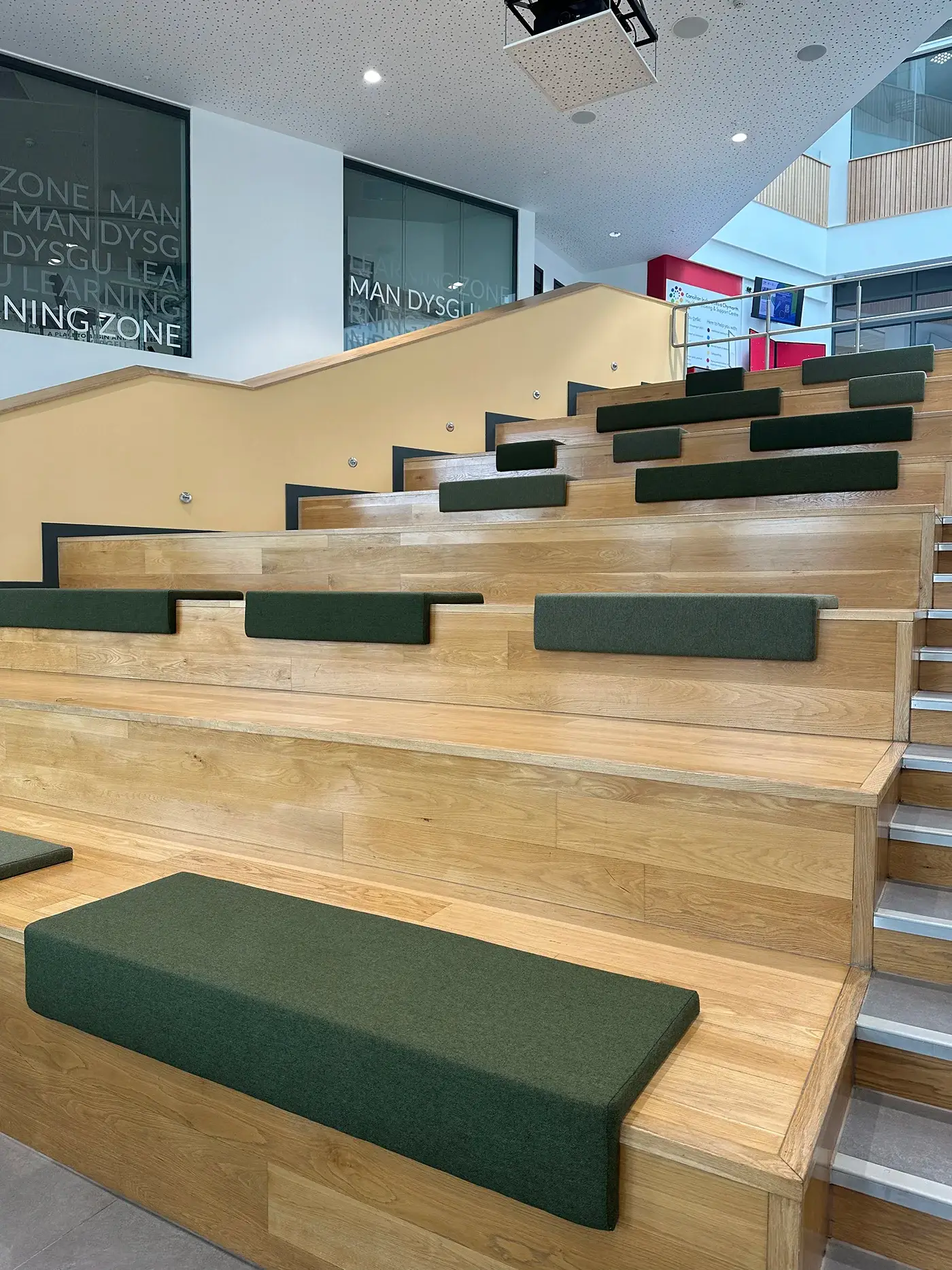 Bespoke Upholstered College Seating 5