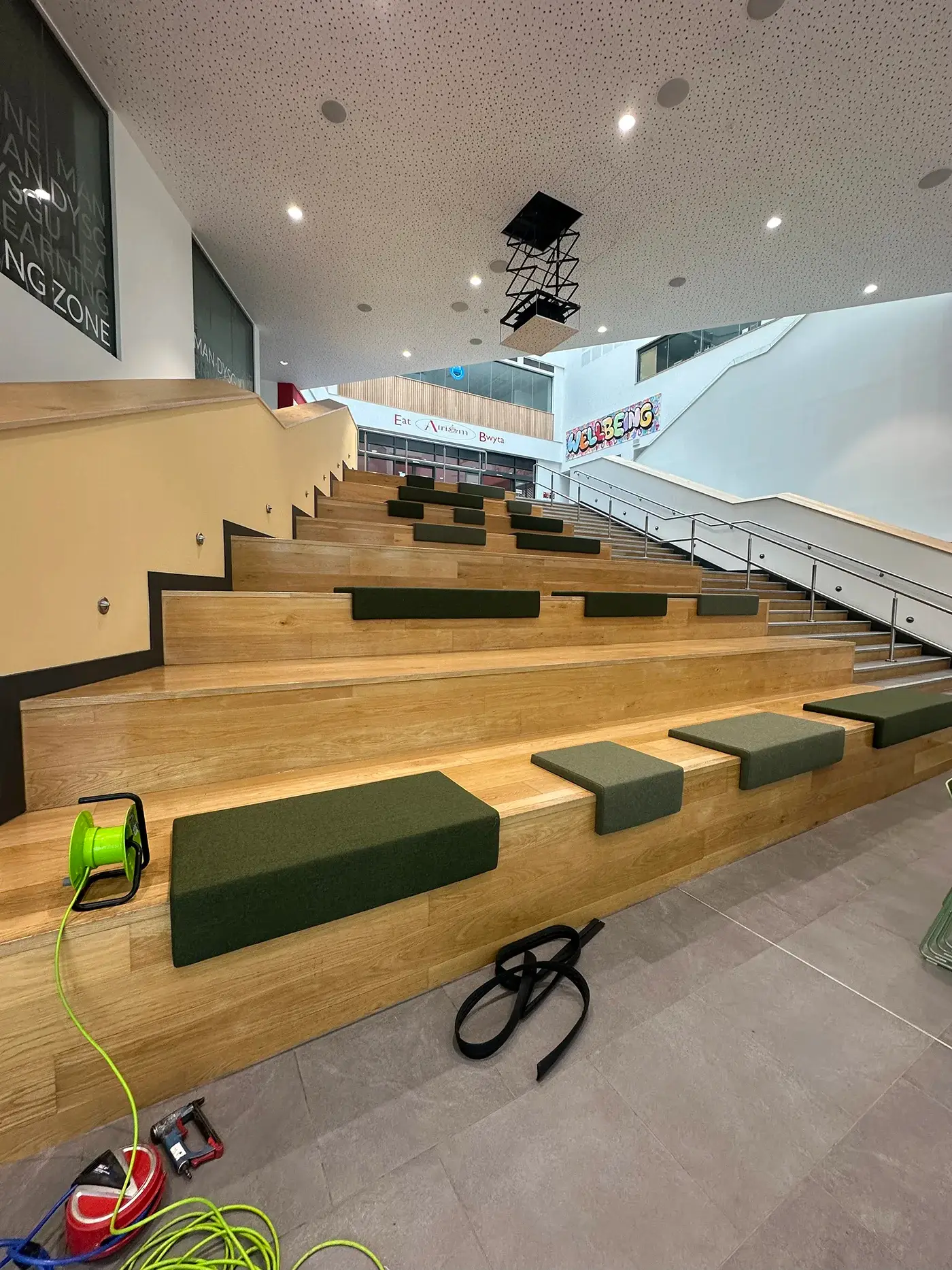 Bespoke Upholstered College Seating 6