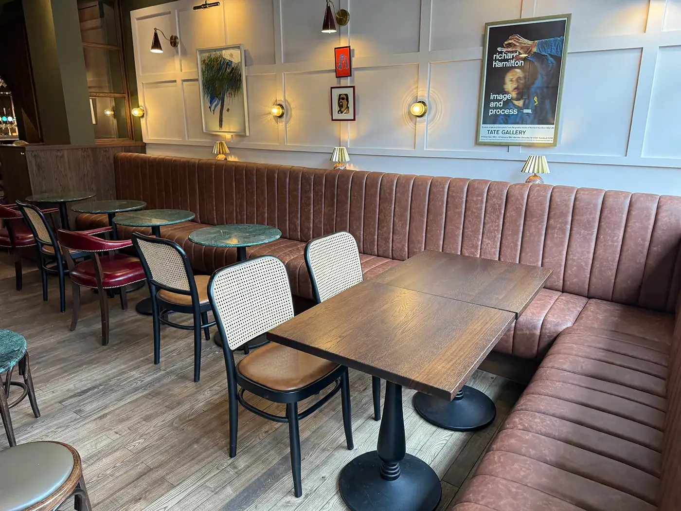 Salusbury Pub Banquette Seating 19