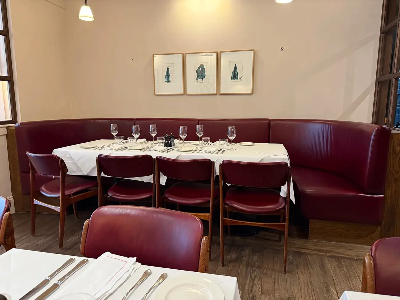 Salusbury Pub Banquette Seating 5